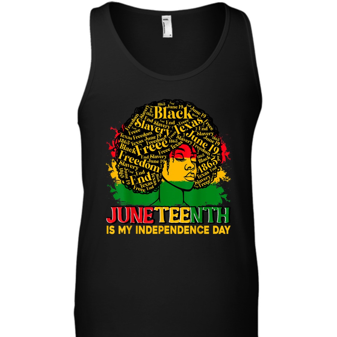 Strong Women Juneteenth Is My Independence Day - Afro Pride Melanin Girl T-Shirt Strong Women Juneteenth Is My Independence Day - Afro Pride Melanin Girl T-Shirt