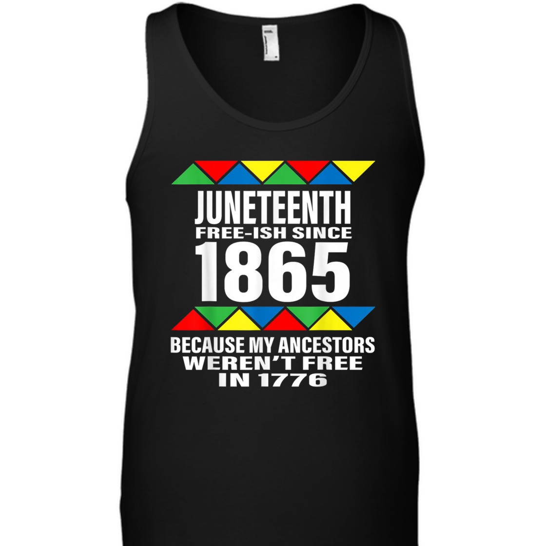 Strong Women Juneteenth Free-ish Since 1865 With Pan African Flag T-Shirt Strong Women Juneteenth Free-ish Since 1865 With Pan African Flag T-Shirt