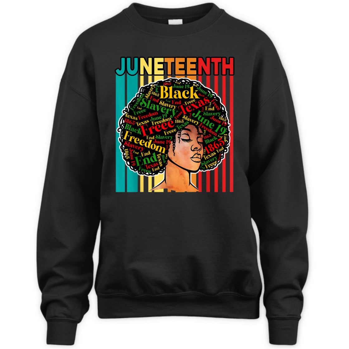 Strong Women Juneteenth Melanin Black Women African American Afrocentric T-Shirt