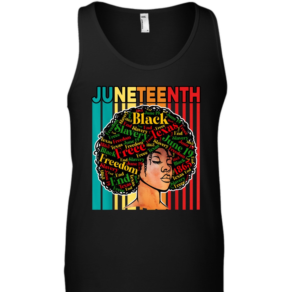 Strong Women Juneteenth Melanin Black Women African American Afrocentric T-Shirt