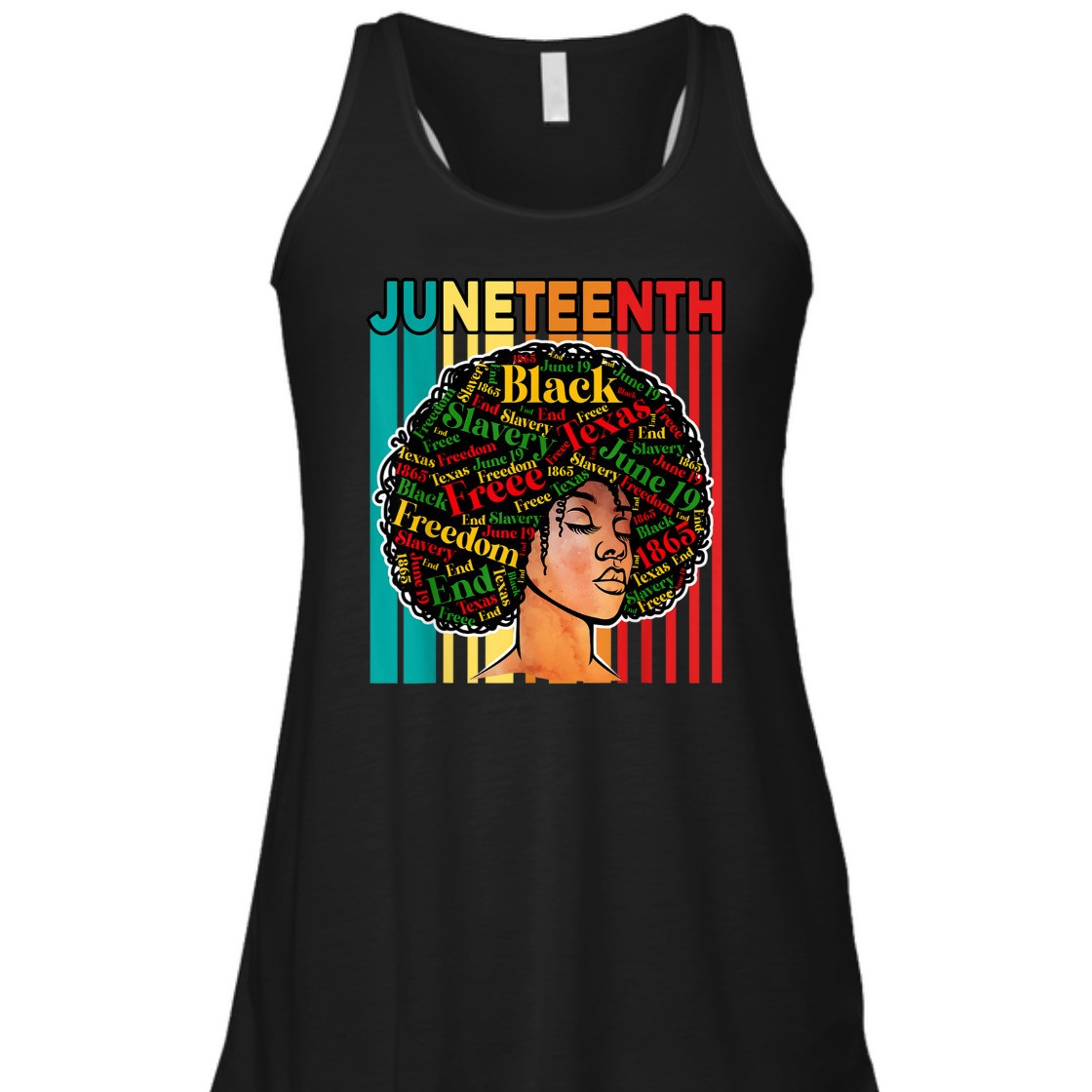 Strong Women Juneteenth Melanin Black Women African American Afrocentric T-Shirt