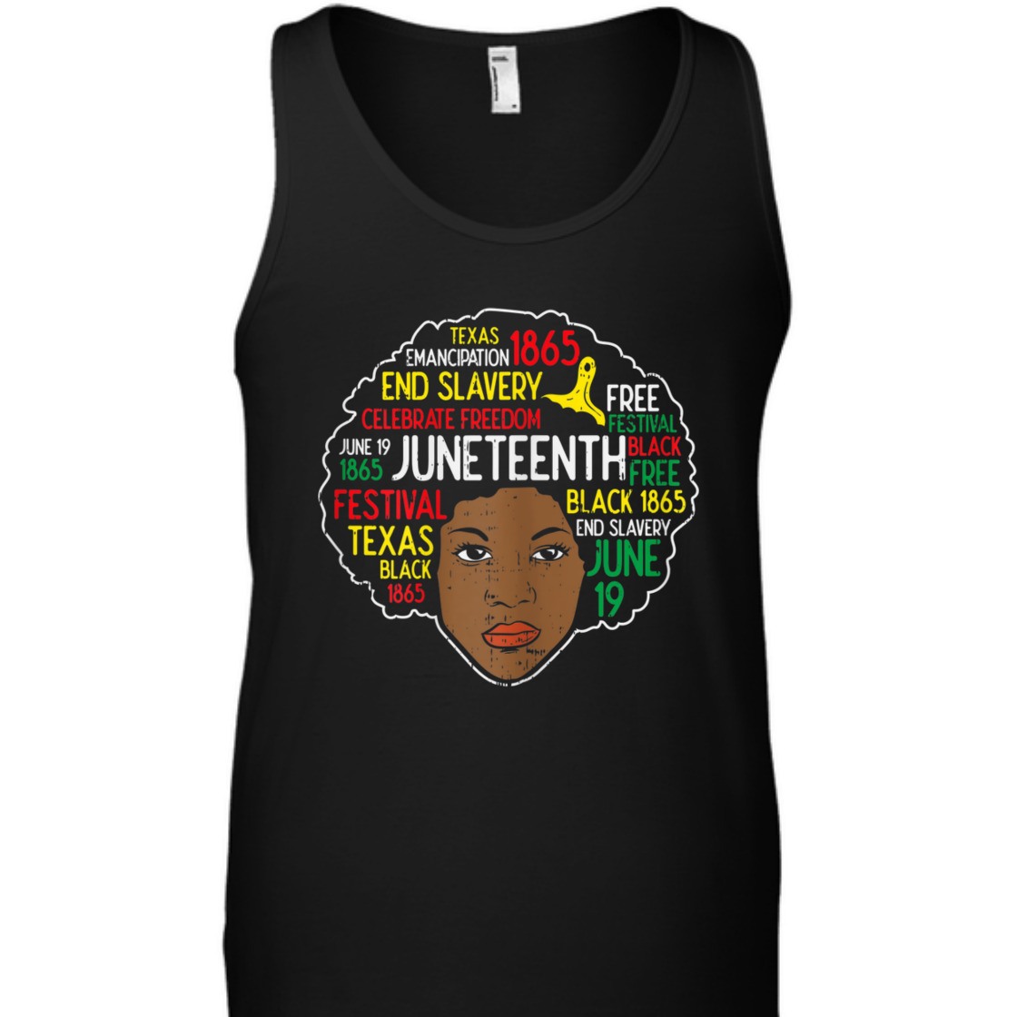 Strong Women Afro Woman Juneteenth 1865 Black Pride Melanin Women Gift T-Shirt