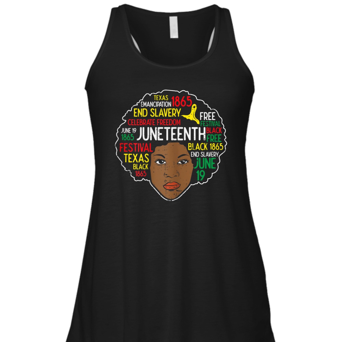 Strong Women Afro Woman Juneteenth 1865 Black Pride Melanin Women Gift T-Shirt