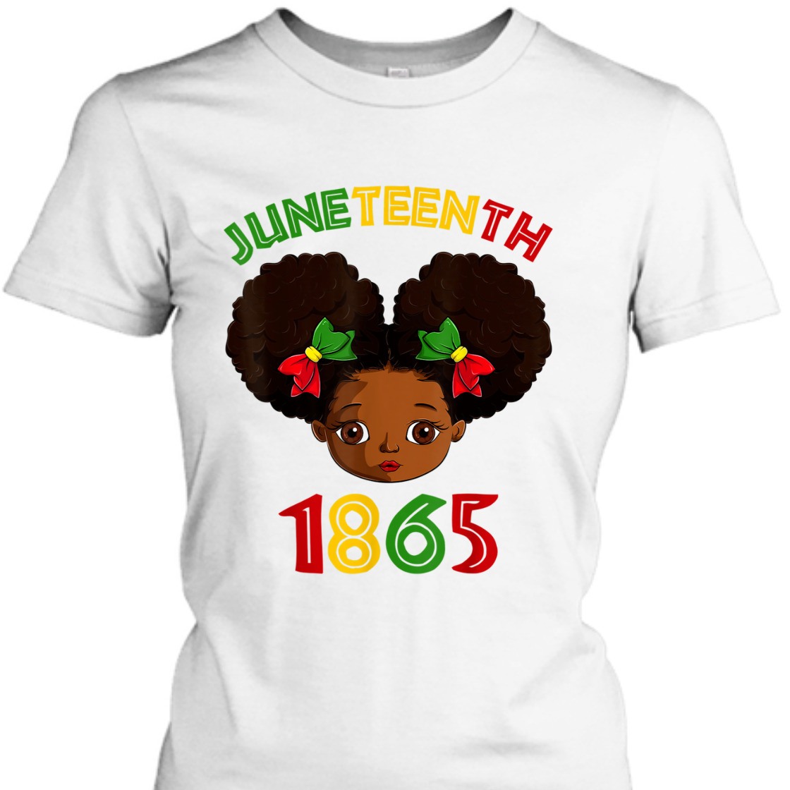 Strong Women Toddler Juneteenth Outfit Girl, June 19th 1865 Kids Girls T-Shirt
