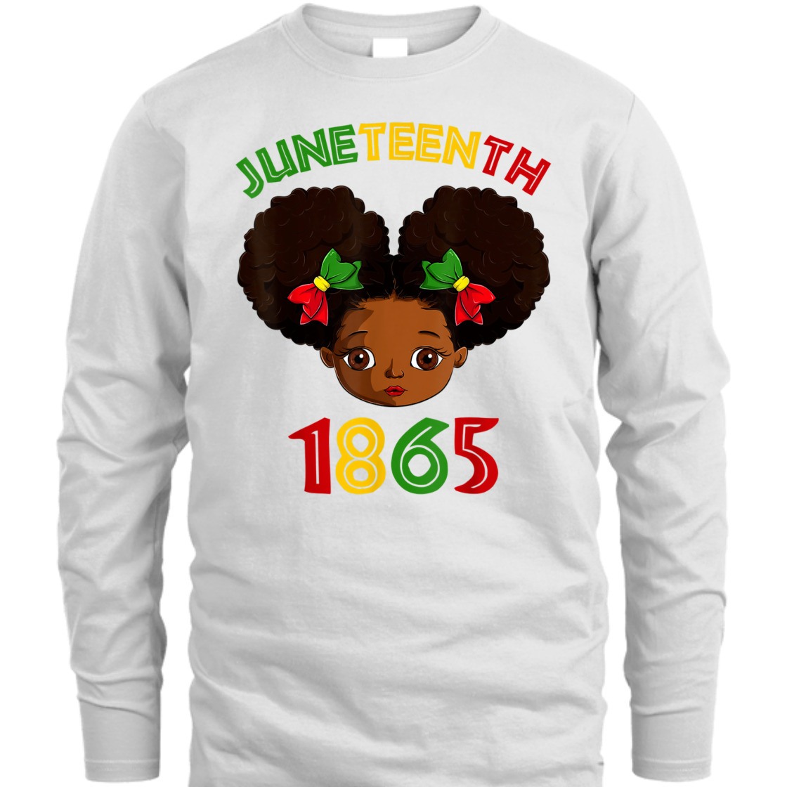 Strong Women Toddler Juneteenth Outfit Girl, June 19th 1865 Kids Girls T-Shirt