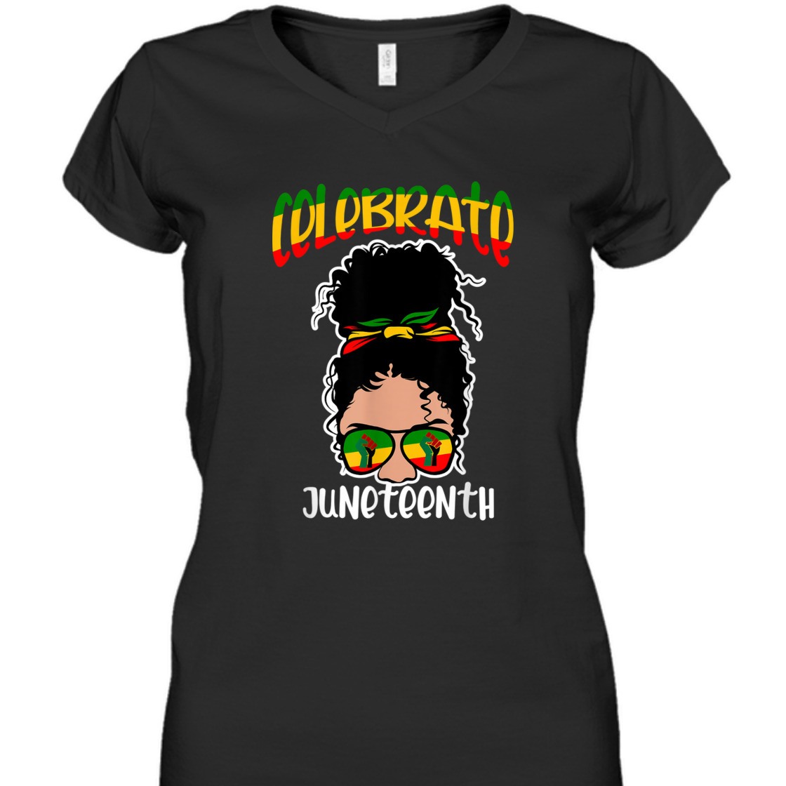 Strong Women History Of Afircan American Afro Women June 19th Juneteenth T-Shirt