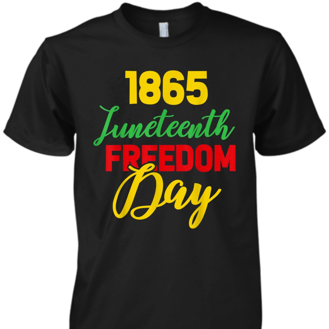 Strong Women 1865 Juneteenth Freedom Day T-Shirt