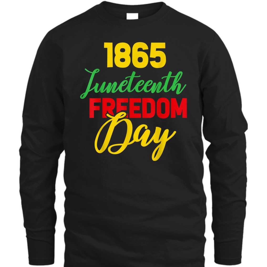 Strong Women 1865 Juneteenth Freedom Day T-Shirt