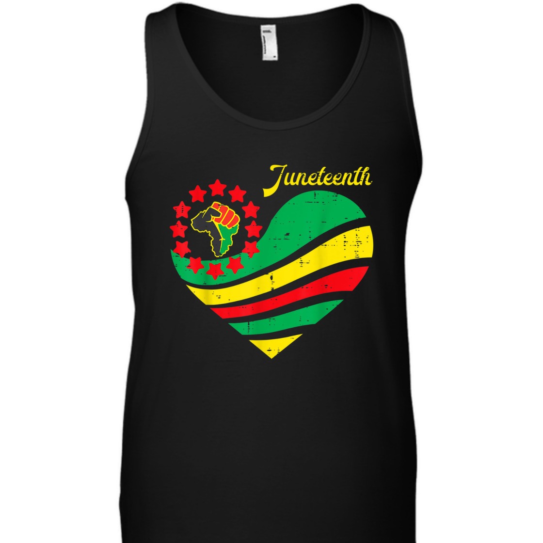 Strong Women Juneteenth Heart Africa Fist June 19th 1865 T-Shirt Strong Women Juneteenth Heart Africa Fist June 19th 1865 T-Shirt