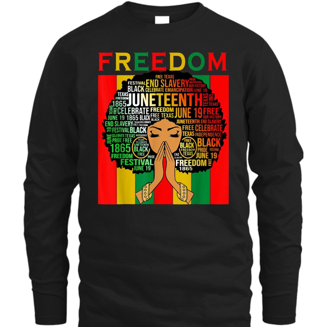 Strong Women Melanin Black Girl Magic Juneteenth Freedom Women Girls Mom T-Shirt Strong Women Melanin Black Girl Magic Juneteenth Freedom Women Girls Mom T-Shirt