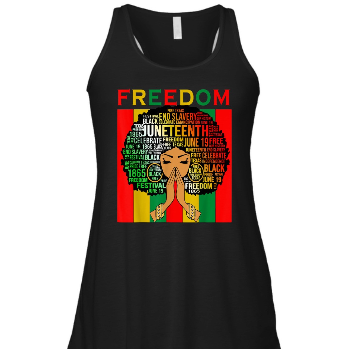 Strong Women Melanin Black Girl Magic Juneteenth Freedom Women Girls Mom T-Shirt