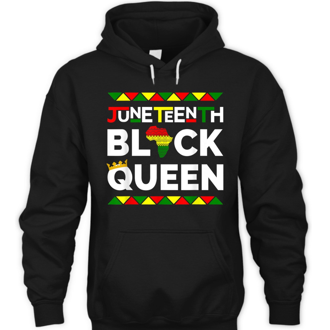Strong Women Juneteenth Black Queen Freedom Day June 19th 1865 Womens T-Shirt