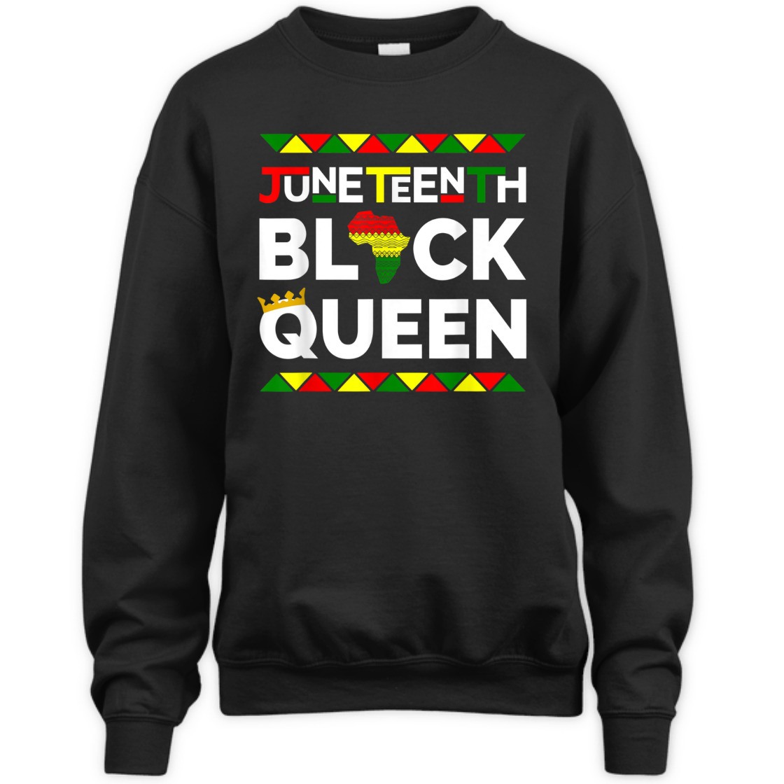 Strong Women Juneteenth Black Queen Freedom Day June 19th 1865 Womens T-Shirt