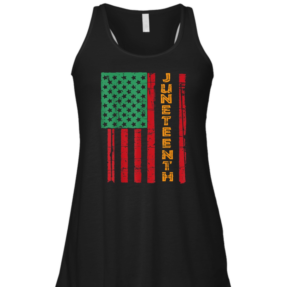 Strong Women Juneteenth American Flag T-Shirt Strong Women Juneteenth American Flag T-Shirt