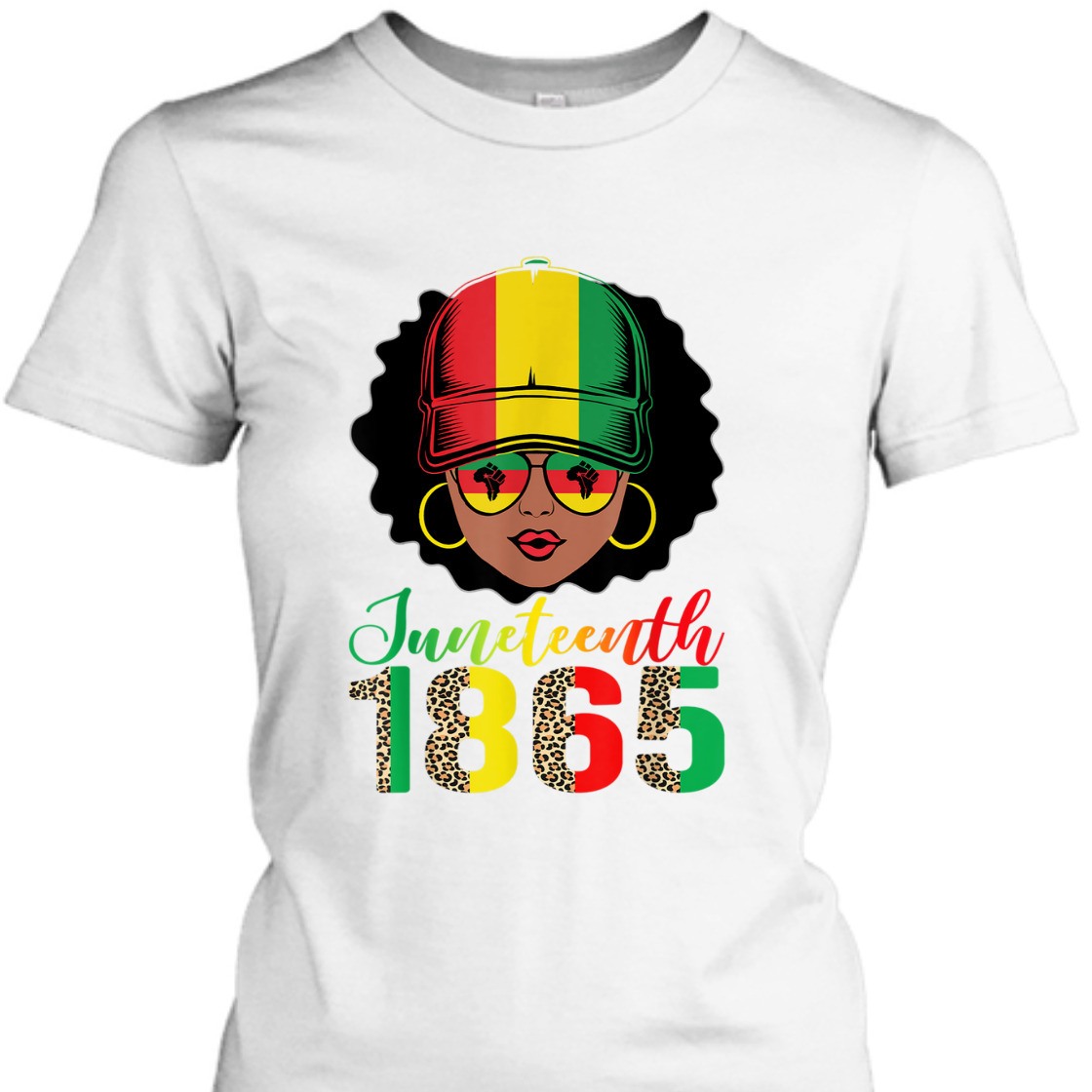 Strong Women Juneteenth 1865 Queen Pride Leopard Black African Women Girl T-Shirt Strong Women Juneteenth 1865 Queen Pride Leopard Black African Women Girl T-Shirt