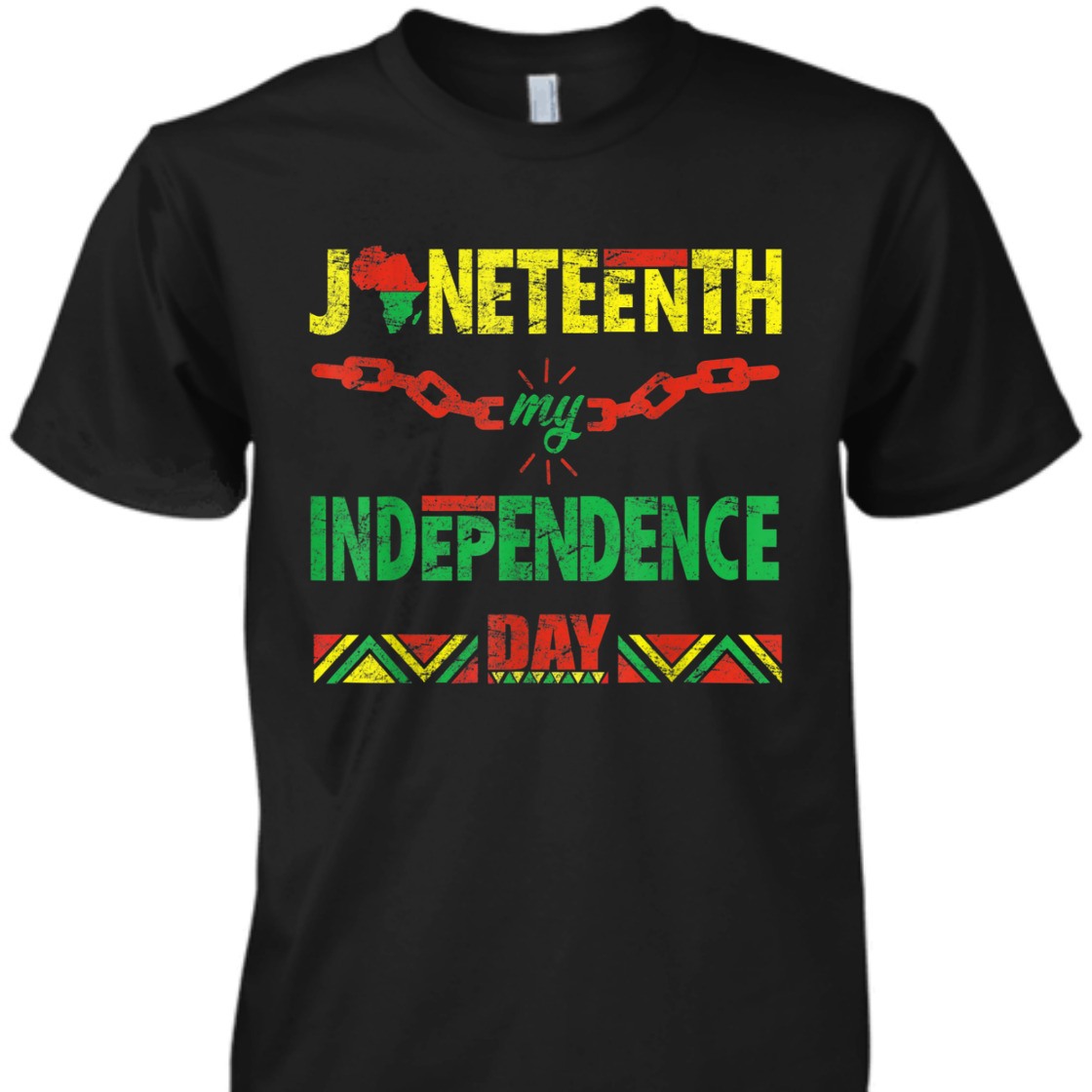 Strong Women Juneteenth Is My Independence Day Black History Month T-Shirt