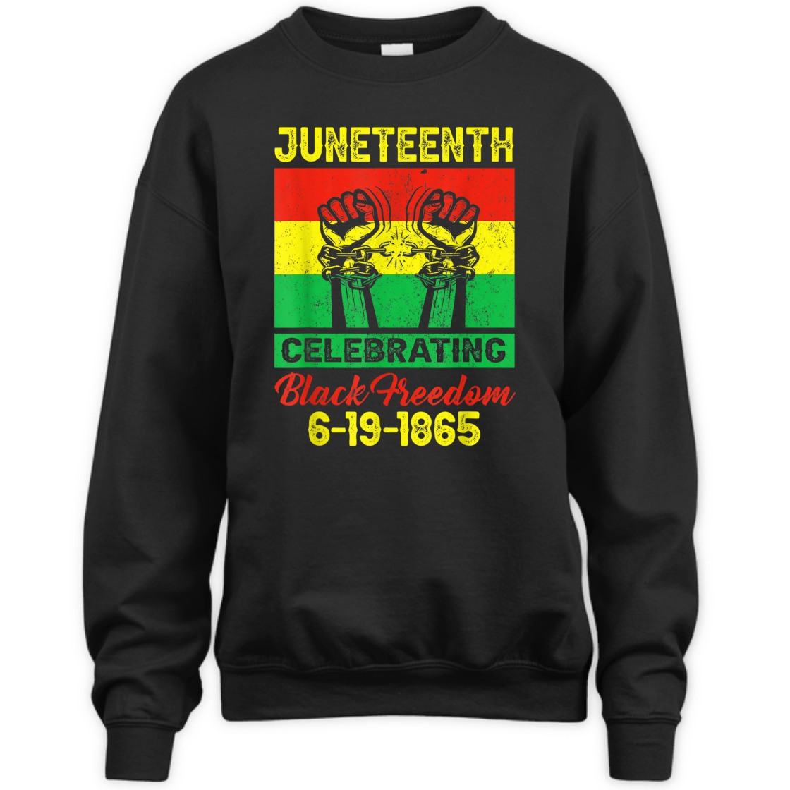 Strong Women Juneteenth Celebrating Black Freedom 1865 Flag T-Shirt Strong Women Juneteenth Celebrating Black Freedom 1865 Flag T-Shirt