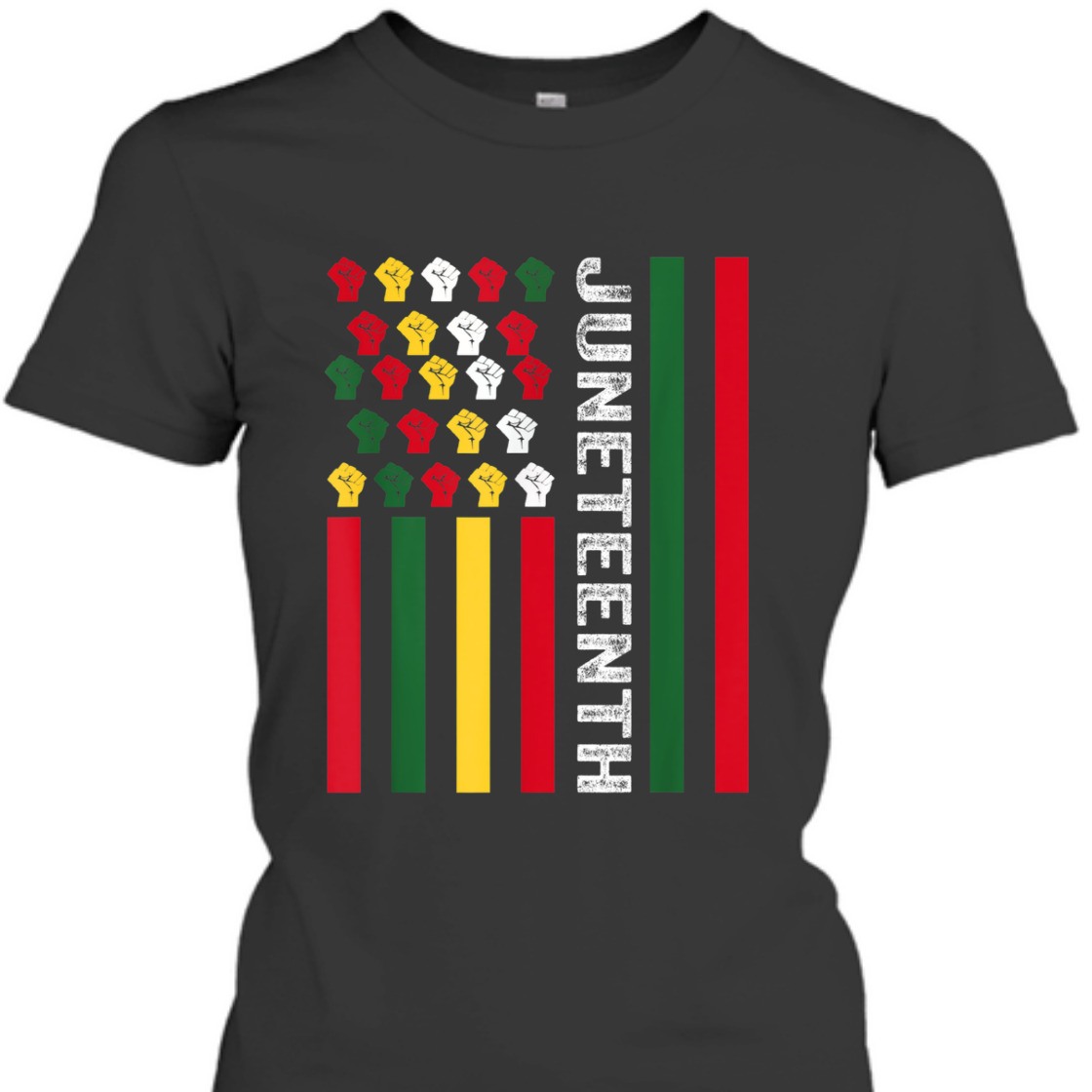 Strong Women Juneteenth Black History Flag African American Since 1865 T-Shirt Strong Women Juneteenth Black History Flag African American Since 1865 T-Shirt