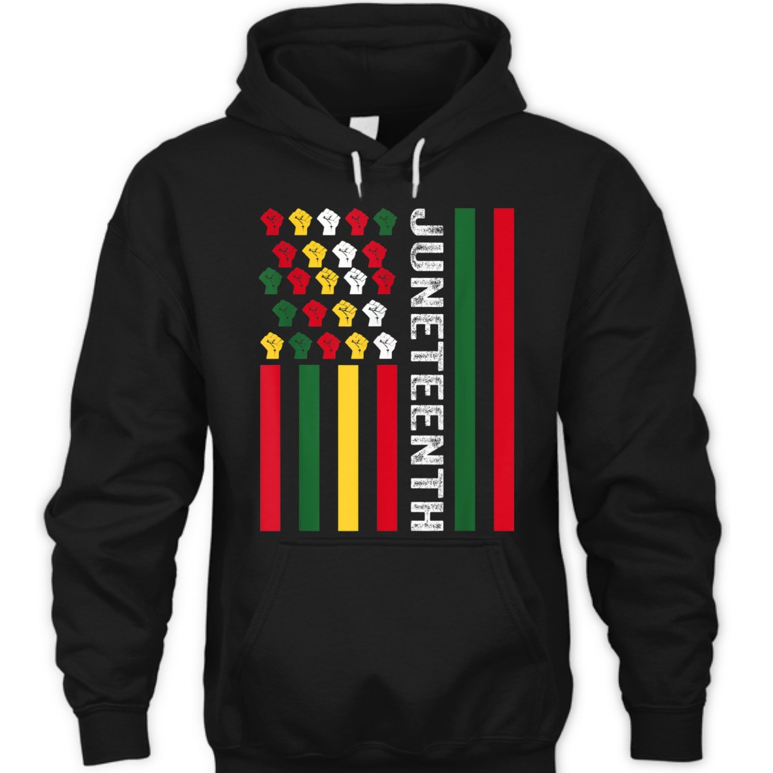 Strong Women Juneteenth Black History Flag African American Since 1865 T-Shirt