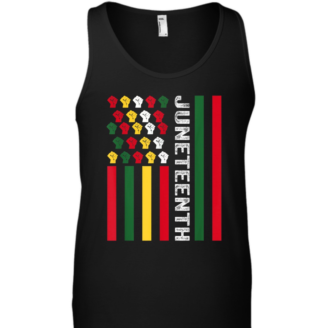 Strong Women Juneteenth Black History Flag African American Since 1865 T-Shirt