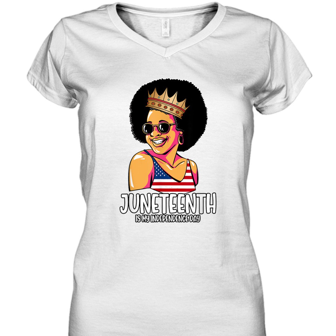 Strong Women Juneteenth Is My Independence Day June 19th 1865 T-Shirt Strong Women Juneteenth Is My Independence Day June 19th 1865 T-Shirt