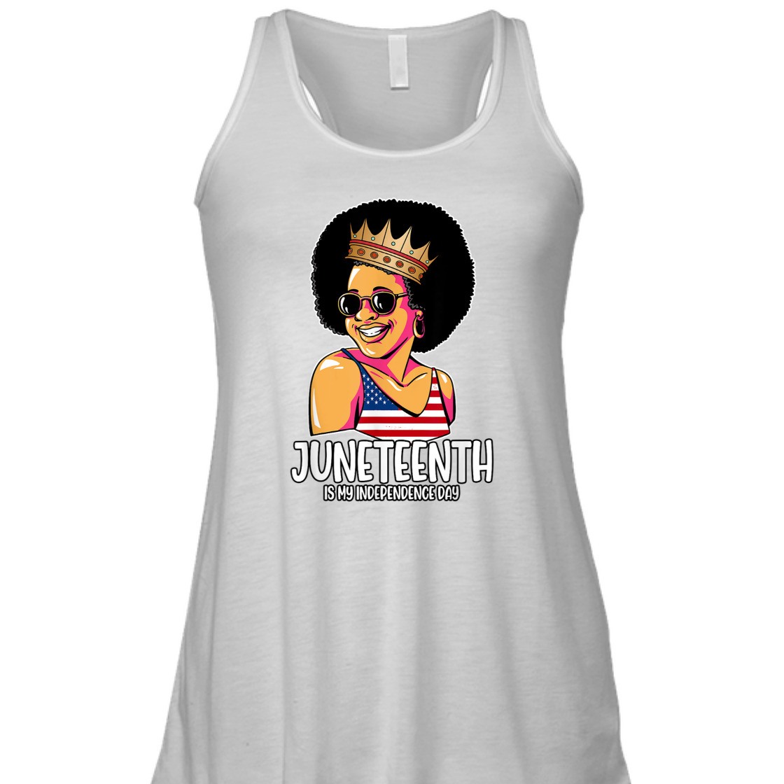 Strong Women Juneteenth Is My Independence Day June 19th 1865 T-Shirt