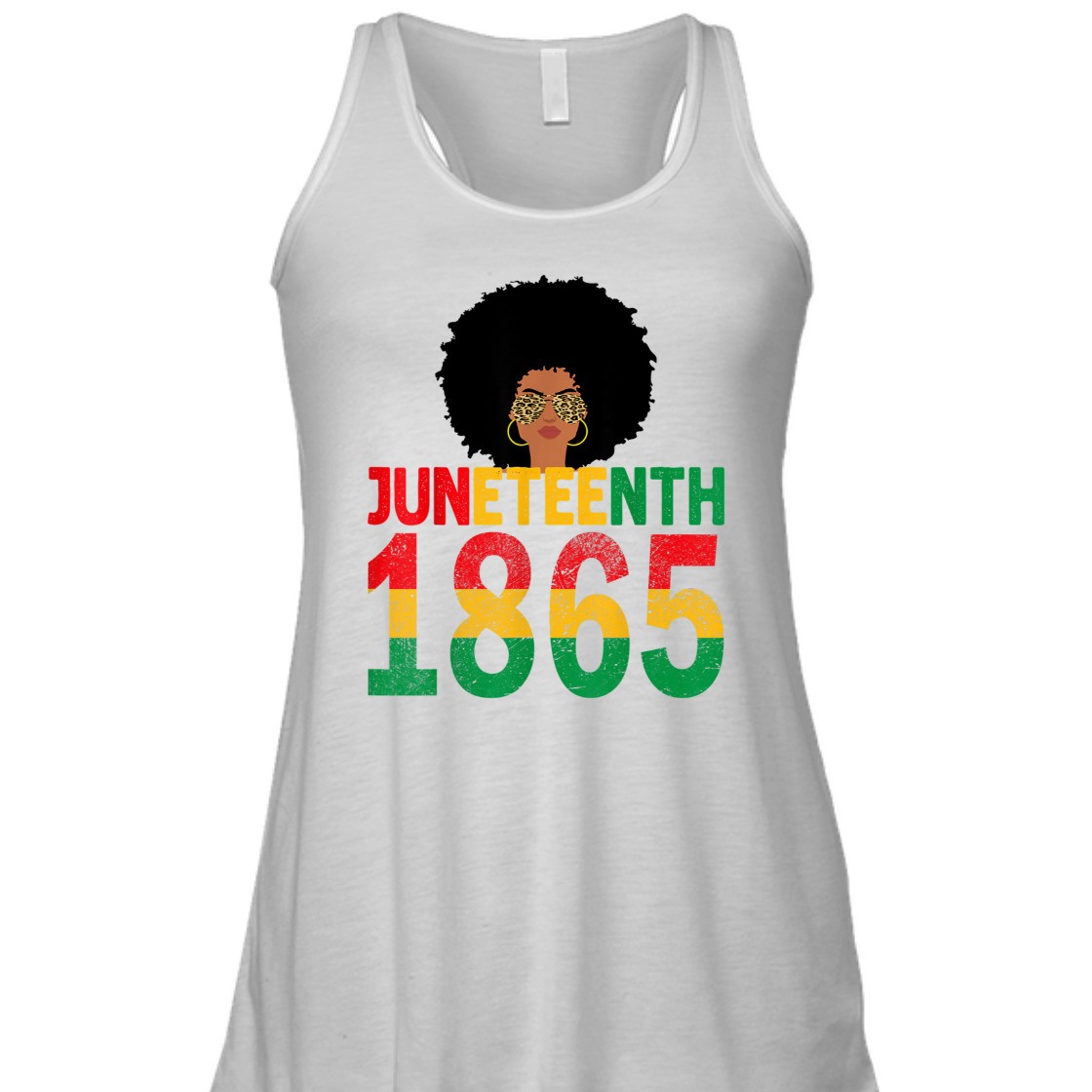 Strong Women Juneteenth 1865 Women Natural Hair T-Shirt