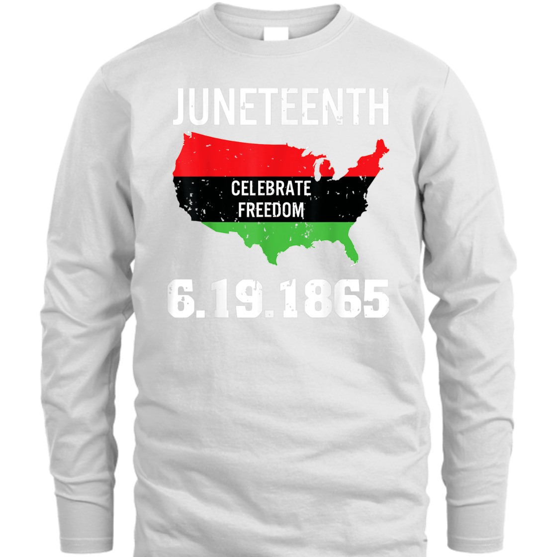 Strong Women Juneteenth 1865 Ancestors Black African American Flag Pride T-Shirt