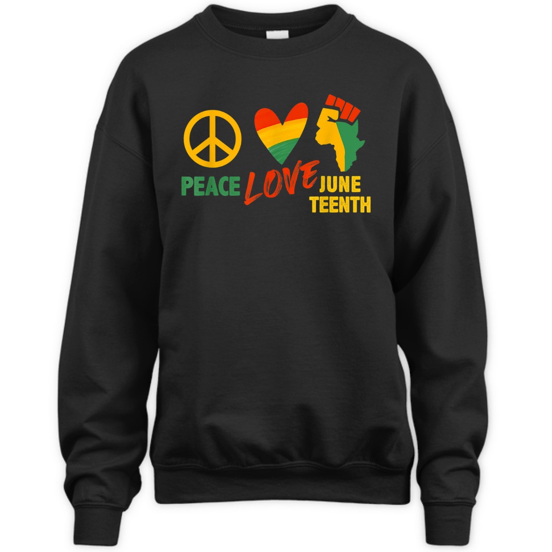 Strong Women Peace Love Juneteenth 1865 African Woman American Freedom T-Shirt Strong Women Peace Love Juneteenth 1865 African Woman American Freedom T-Shirt