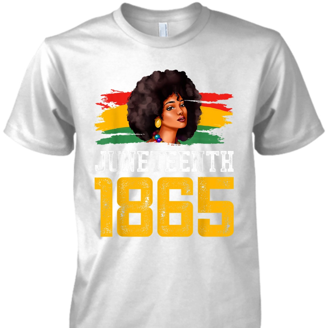 Strong Women Juneteenth 1865 African Woman American United States Freedom T-Shirt