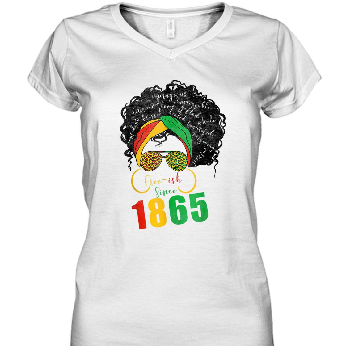 Strong Women Juneteenth Black Freedom 1865 Girls Kids Toddler T-Shirt