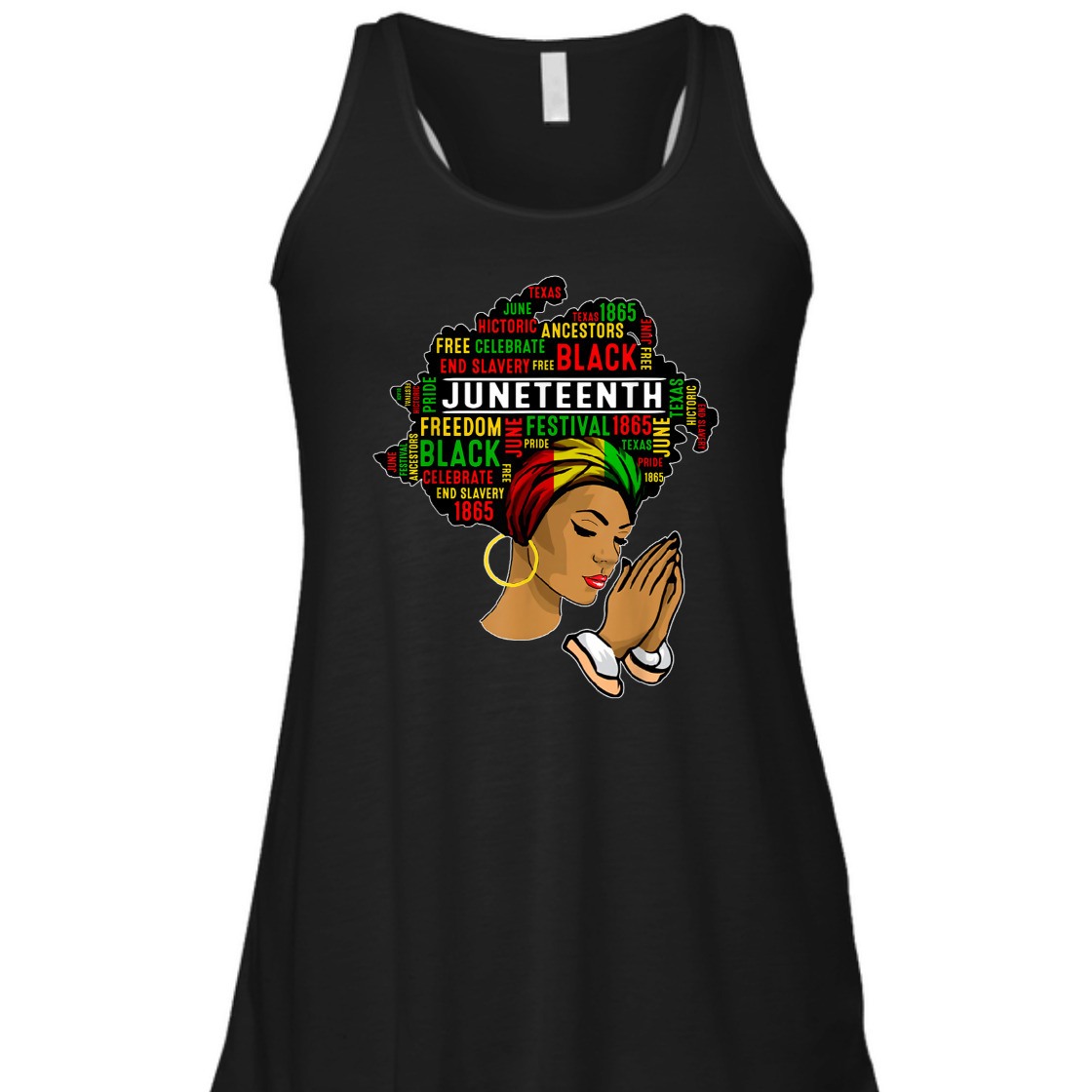 Strong Women Melanin Black Women Juneteenth Natural Hair Afro Word Art T-Shirt Strong Women Melanin Black Women Juneteenth Natural Hair Afro Word Art T-Shirt