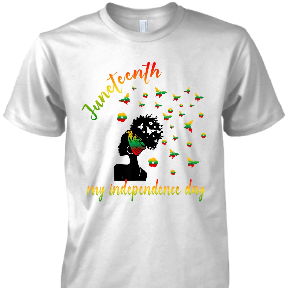 Strong Women Juneteenth Is My Independence Day Free Black Women T-Shirt