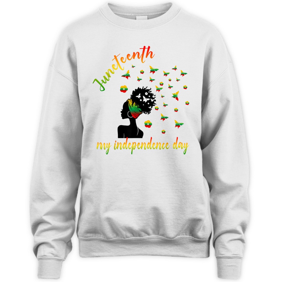 Strong Women Juneteenth Is My Independence Day Free Black Women T-Shirt