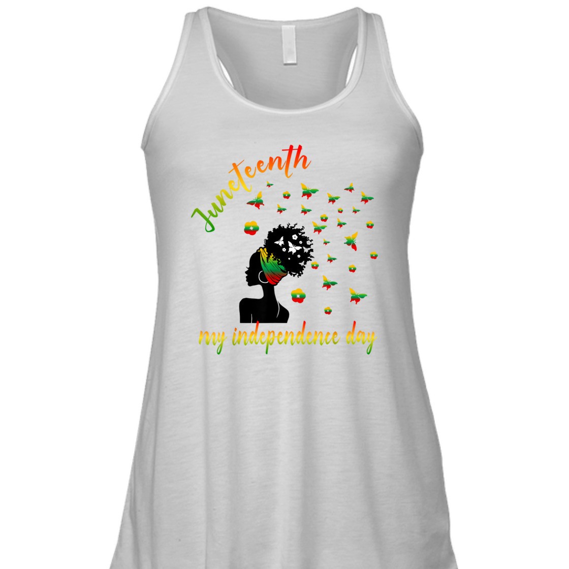 Strong Women Juneteenth Is My Independence Day Free Black Women T-Shirt