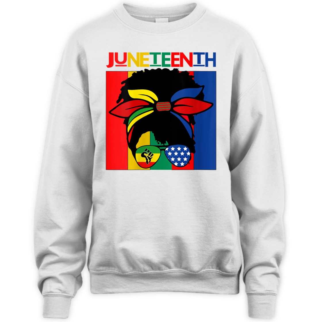 Strong Women Black Women MessyBun Juneteenth Independence Day 4th Of July T-Shirt Strong Women Black Women MessyBun Juneteenth Independence Day 4th Of July T-Shirt