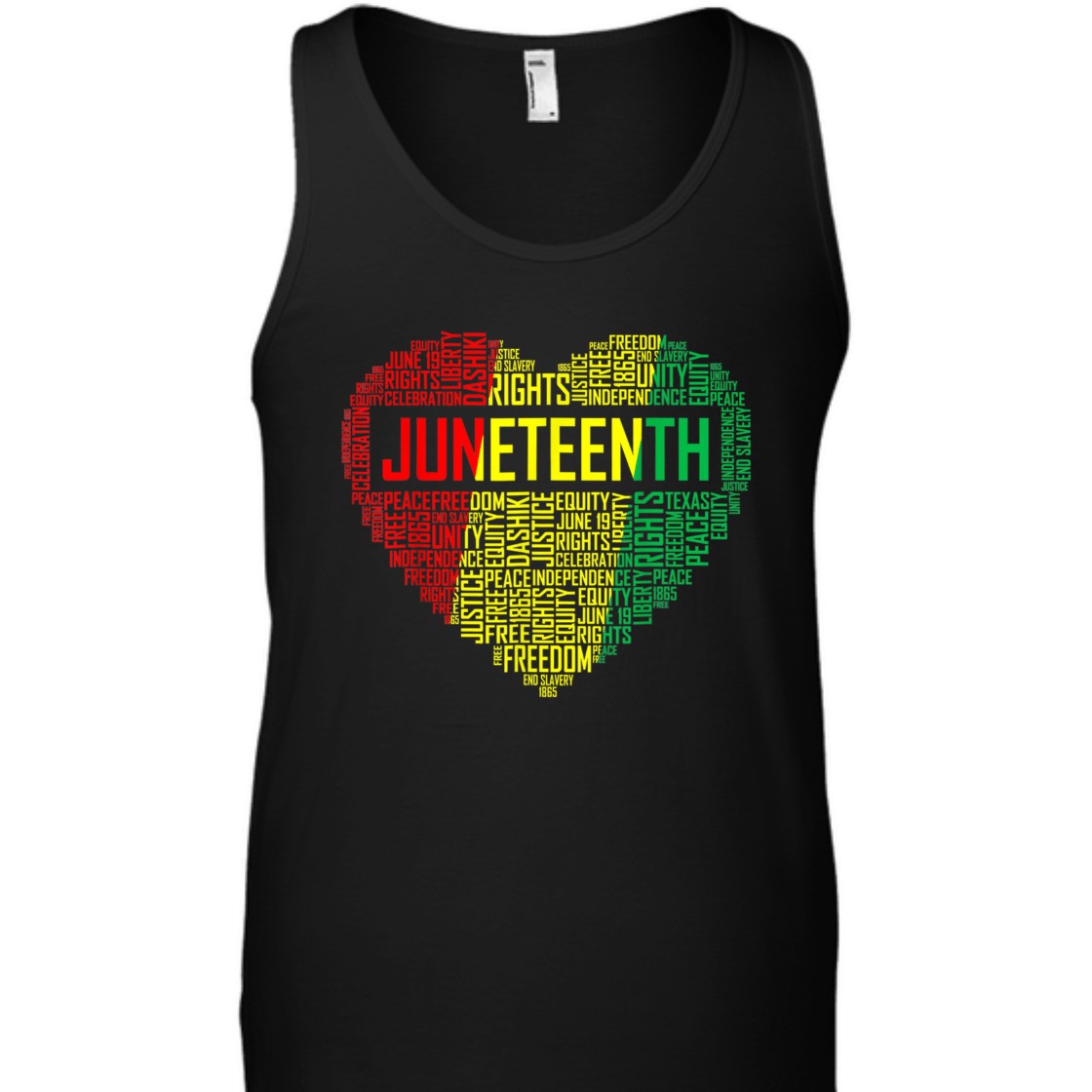Strong Women Black History Juneteenth Heart Afro American African Freedom T-Shirt