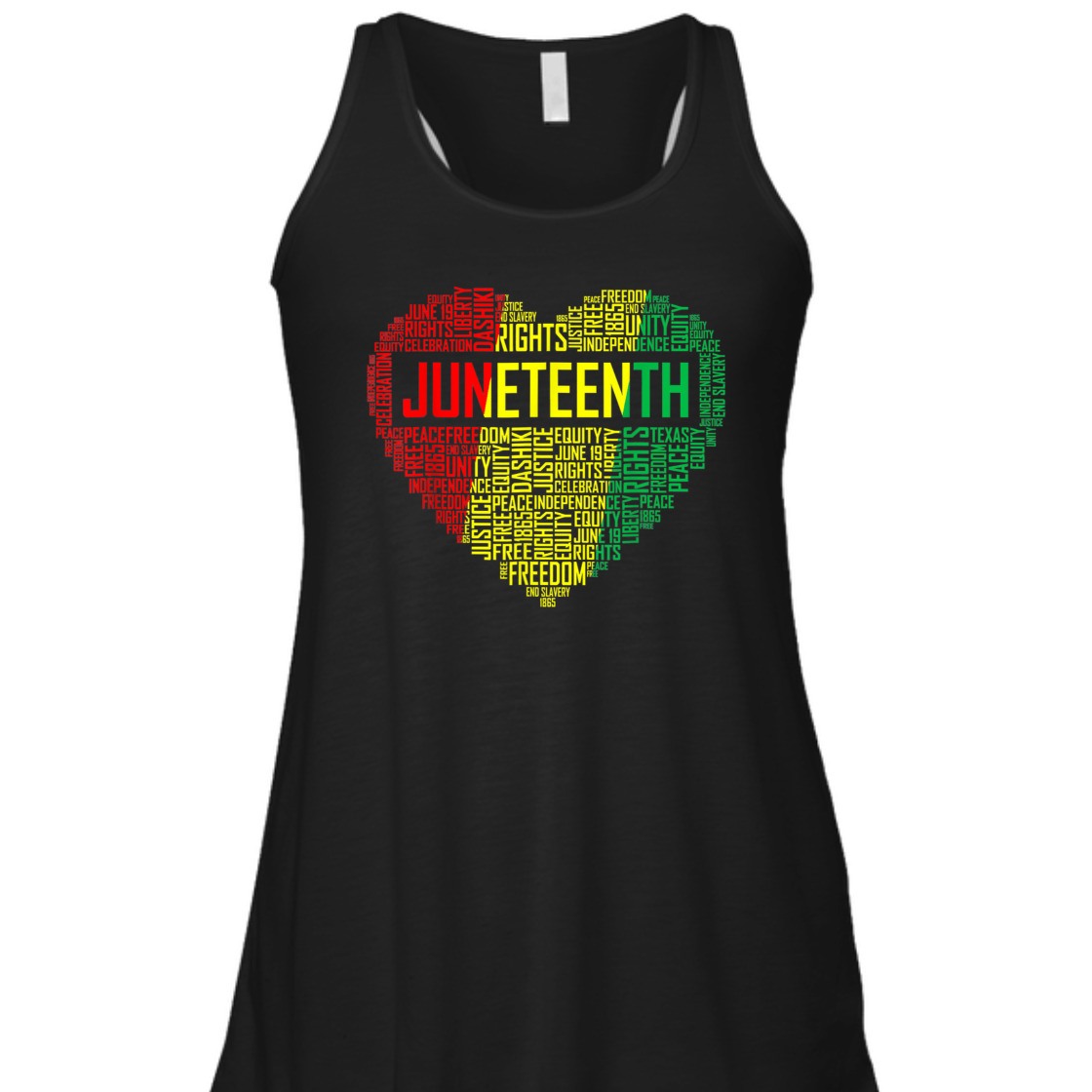 Strong Women Black History Juneteenth Heart Afro American African Freedom T-Shirt