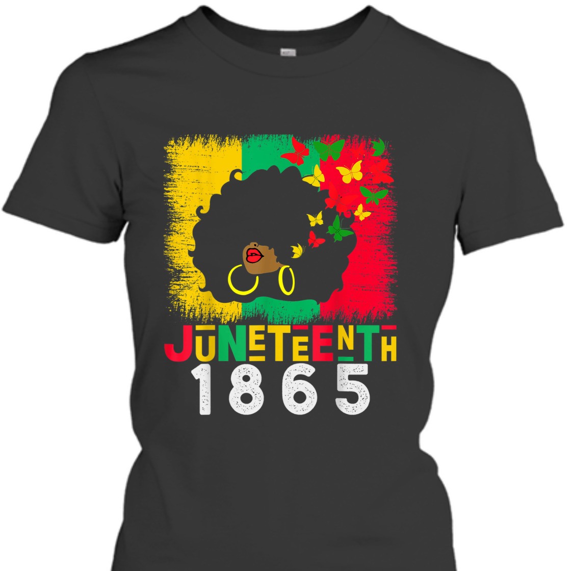 Strong Women Juneteenth Is My Independence Day Black Women Black T-Shirt