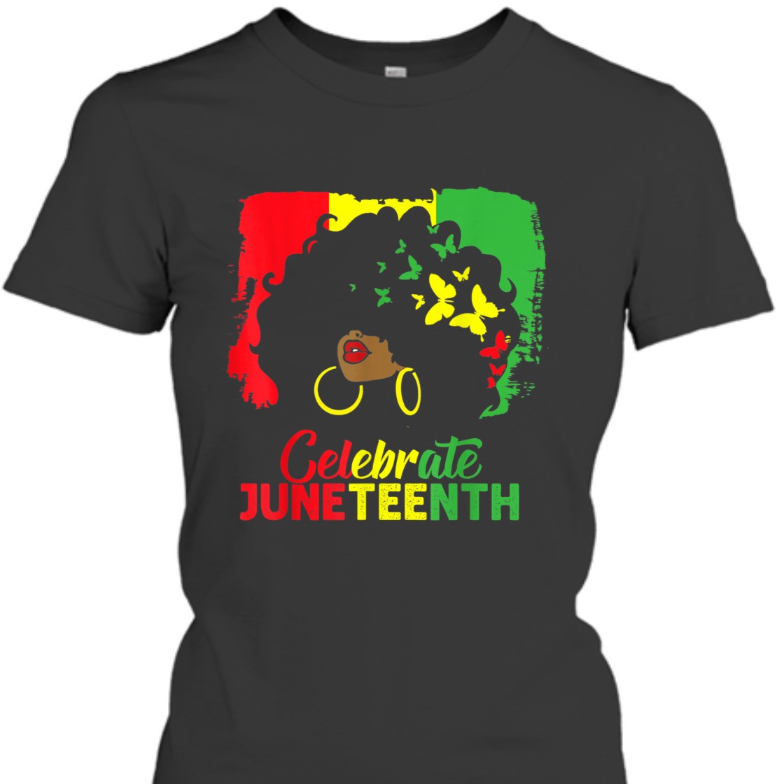 Strong Women Black Women Messy Bun Celebrate Juneteenth Indepedence Day T-Shirt Strong Women Black Women Messy Bun Celebrate Juneteenth Indepedence Day T-Shirt
