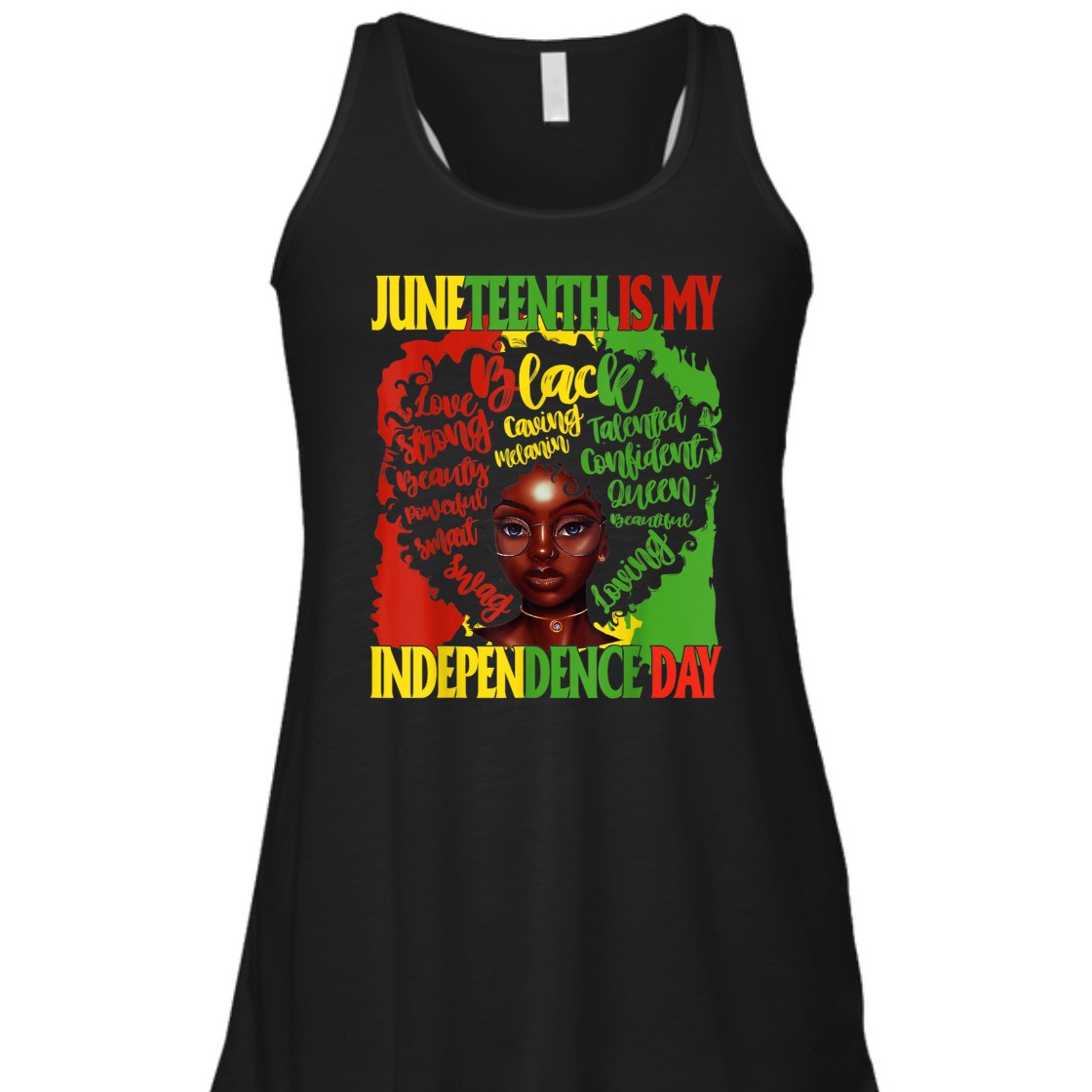 Strong Women Juneteenth Is My Independence Free Day Queen Women Girls T-Shirt