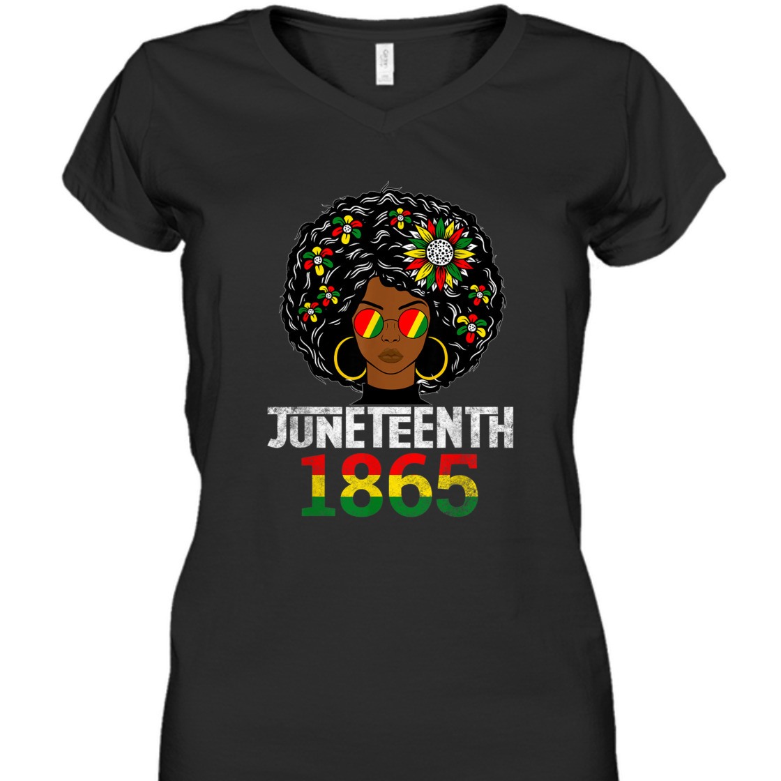Strong Women Juneteenth Women Juneteenth Is My Independence Day T-Shirt