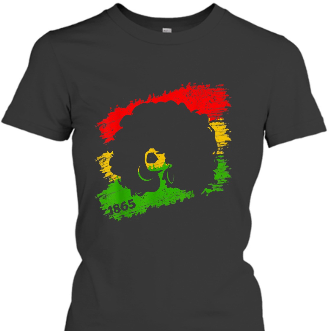 Strong Women Juneteenth 1865 Women Afro Black Girl Freedom Day American T-Shirt Strong Women Juneteenth 1865 Women Afro Black Girl Freedom Day American T-Shirt
