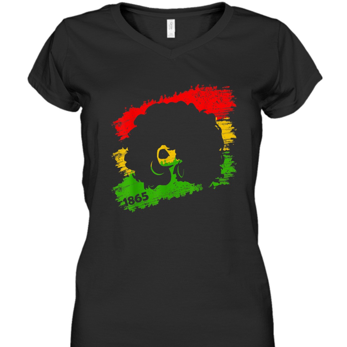 Strong Women Juneteenth 1865 Women Afro Black Girl Freedom Day American T-Shirt Strong Women Juneteenth 1865 Women Afro Black Girl Freedom Day American T-Shirt