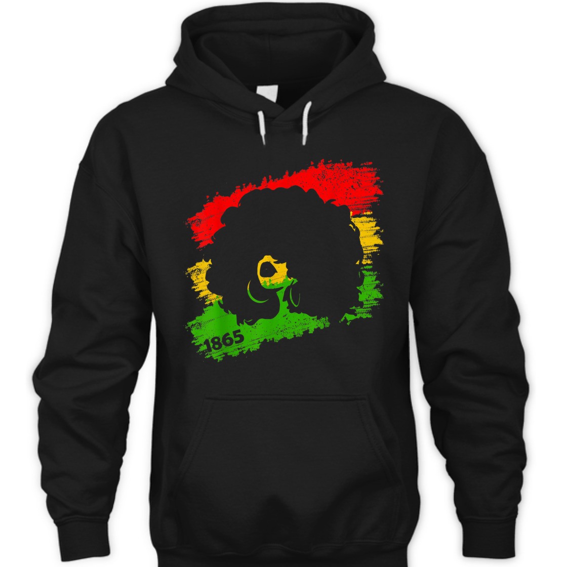 Strong Women Juneteenth 1865 Women Afro Black Girl Freedom Day American T-Shirt