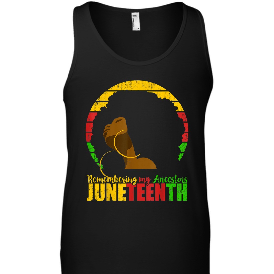 Strong Women Juneteenth Remembering My Ancestors Black Freedom T-Shirt